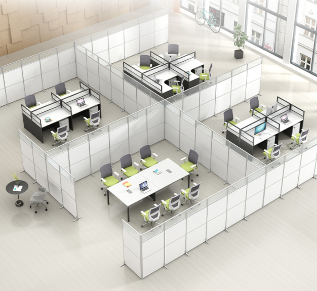 濰坊會(huì)展移動(dòng)隔斷，辦公室移動(dòng)屏風(fēng)