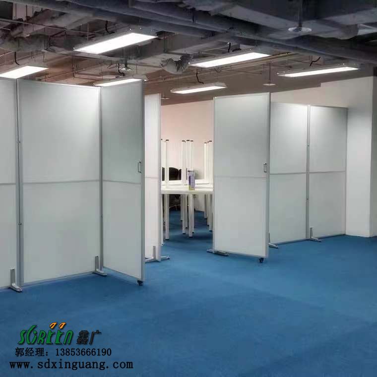 濰坊辦公室活動屏風，辦公室屏風玻璃墻